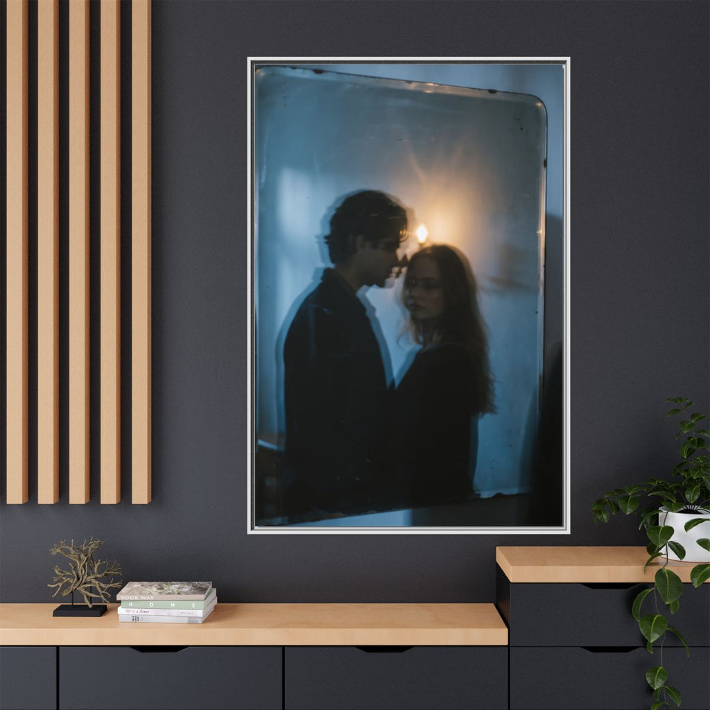 Matte Canvas, Framed - Midnight Reflections Matte Canvas......