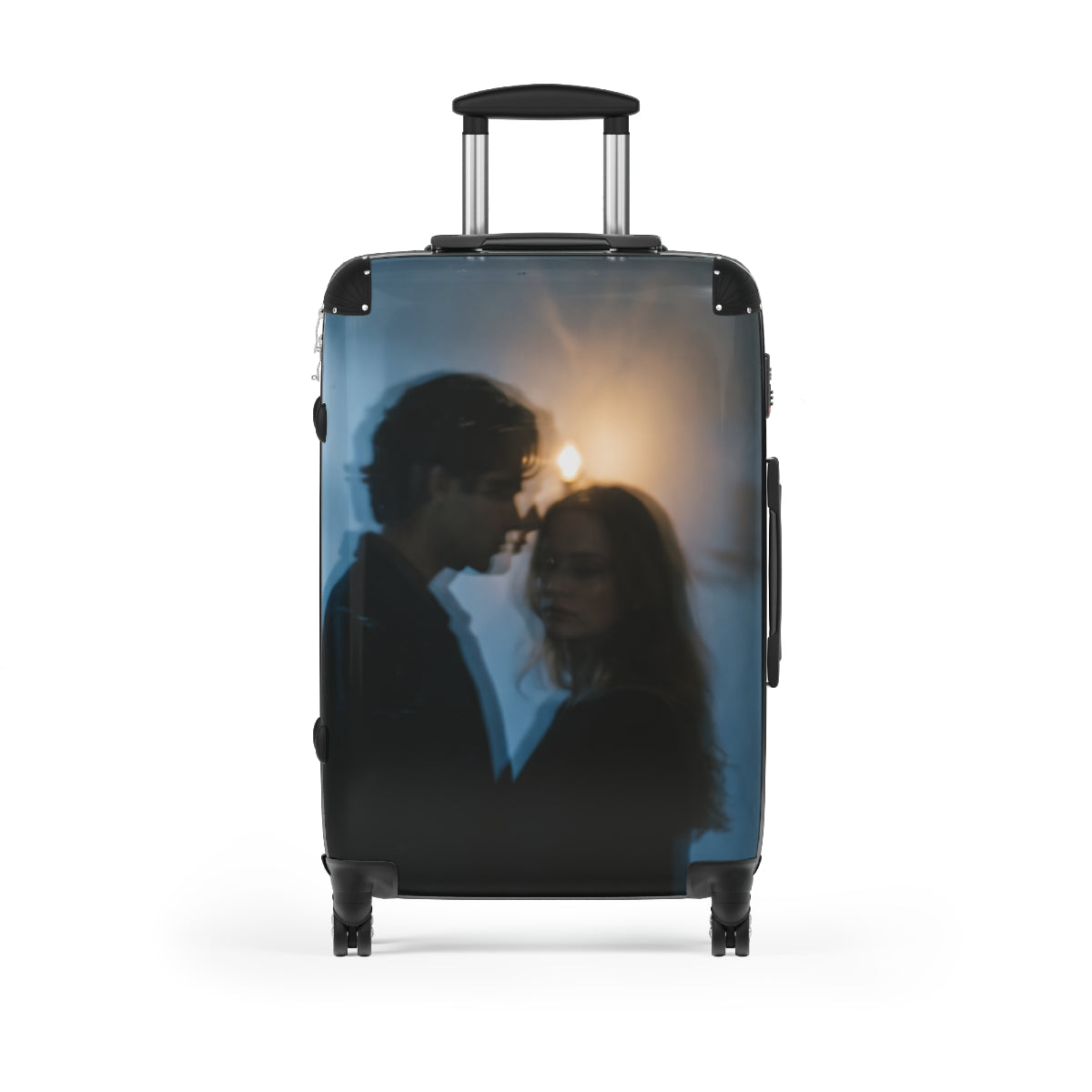 Midnight Shadow Suitcase - Cinematic Travel Luggage |...