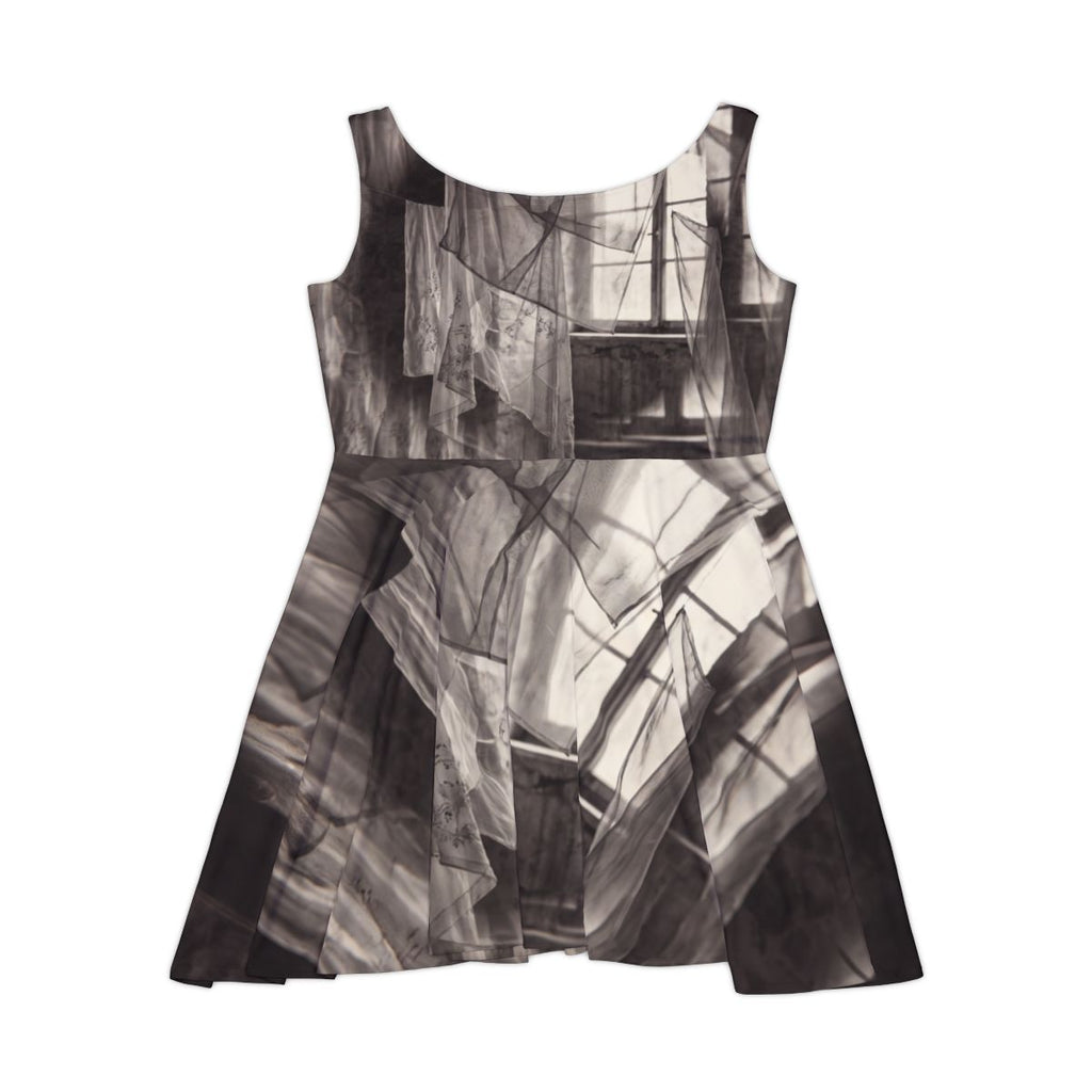 Women's Skater Dress - Spectral Veils | Echovira Gallery
