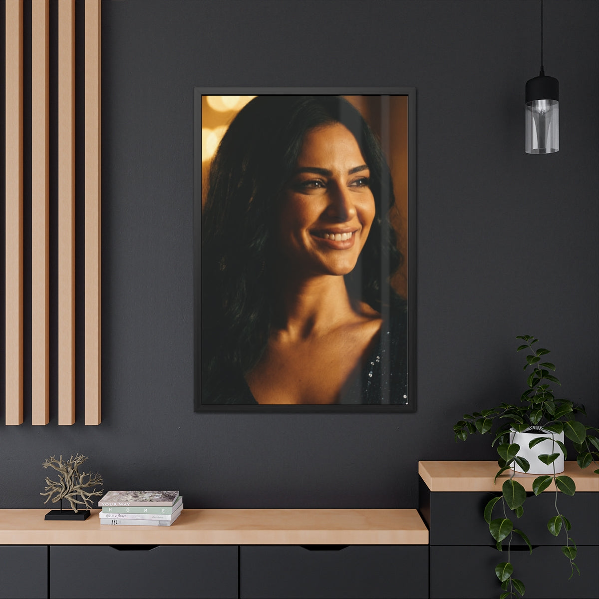 Framed Poster - Cinematic Portrait — Portrait