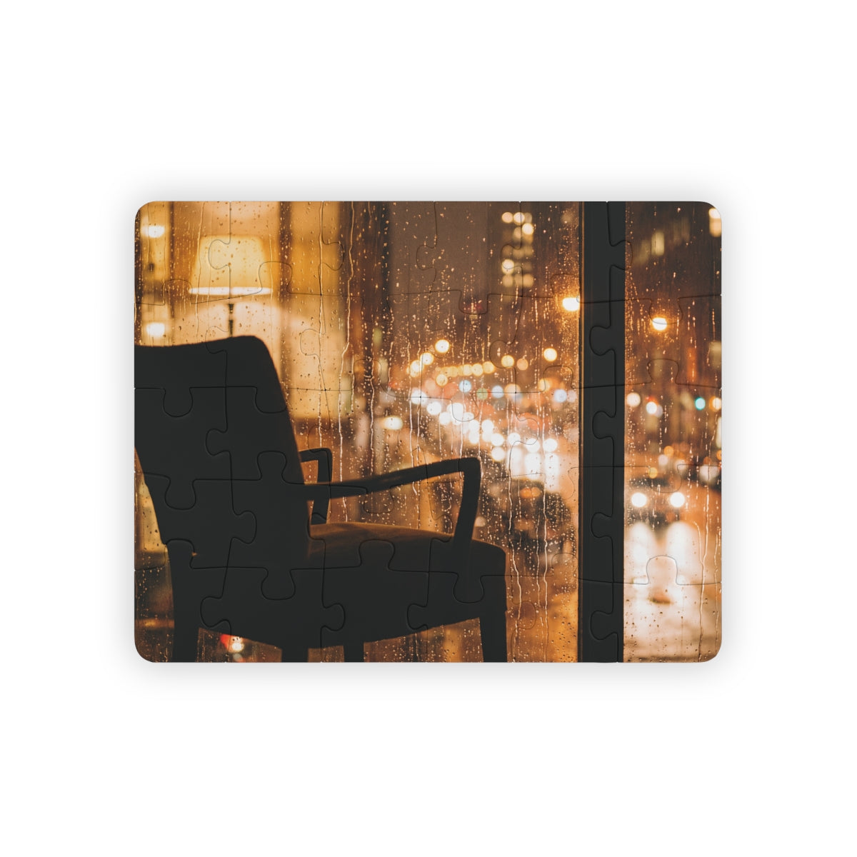 Rainy City Solitude 30-Piece Kids' Puzzle