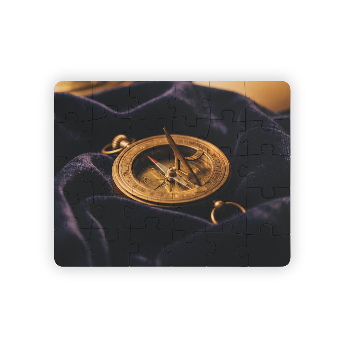 Antique Brass Sundial Compass Kids' Puzzle