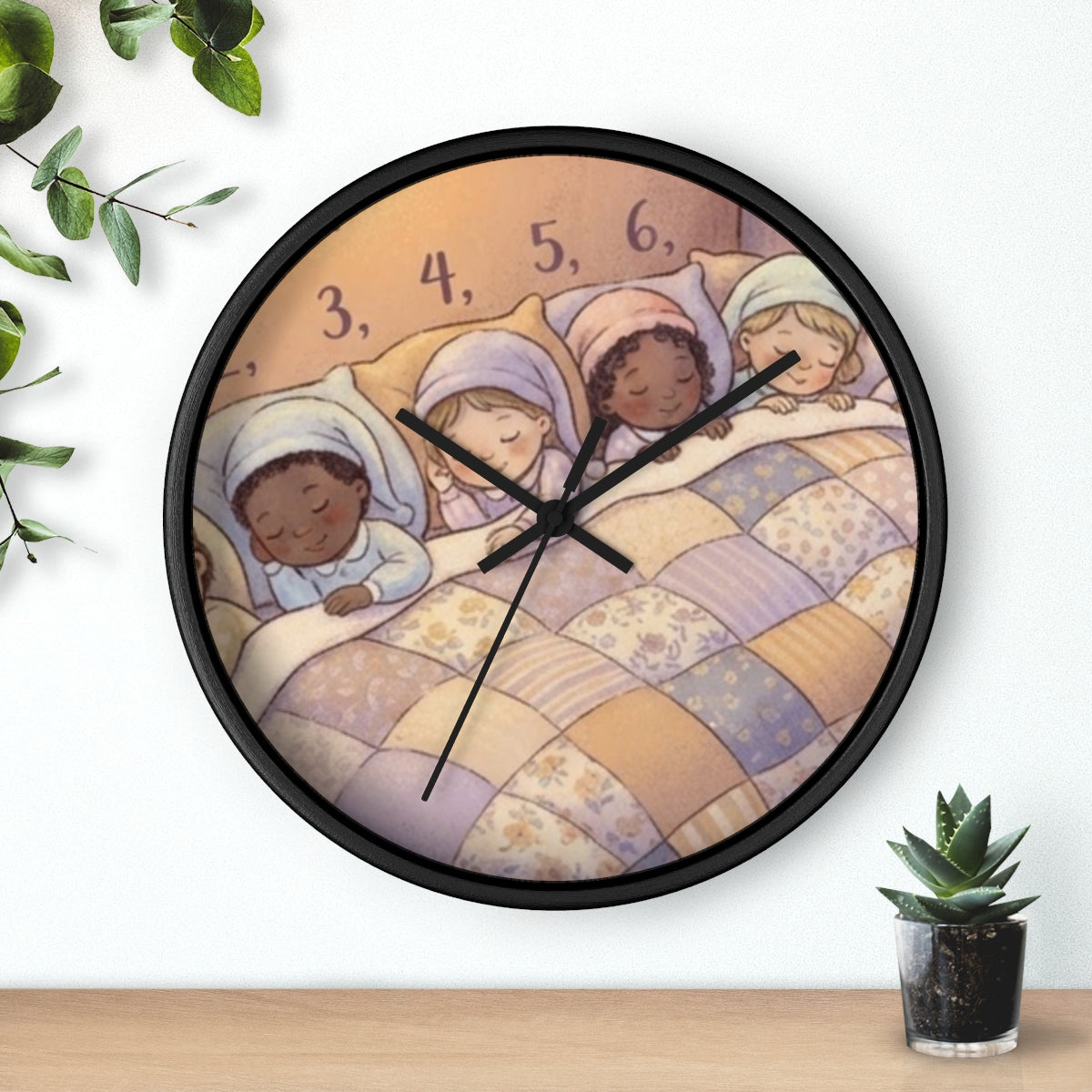 Wall Clock - Slumber Tales Storybook Time | Echovira Gallery