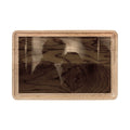 Midnight Shadow Engraved Cutting Board - Moody Prep Block |...