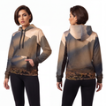 Athletic Hoodie - Mystic Monolith Ancient Persian Mountain...