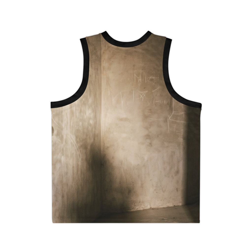 Unisex Basketball Jersey - Shadows of the Citadel moody... |...