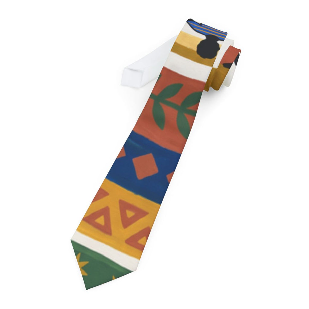 Necktie - Unity Mandala Folk Art | Echovira Gallery