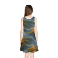 Girls' Sleeveless Sundress Foggy Mountain Art