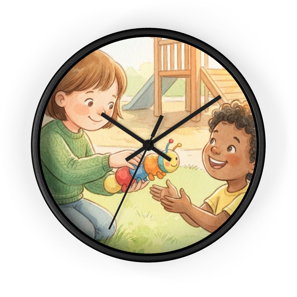 Wall Clock - Playground Pals Timekeeper | Echovira Gallery