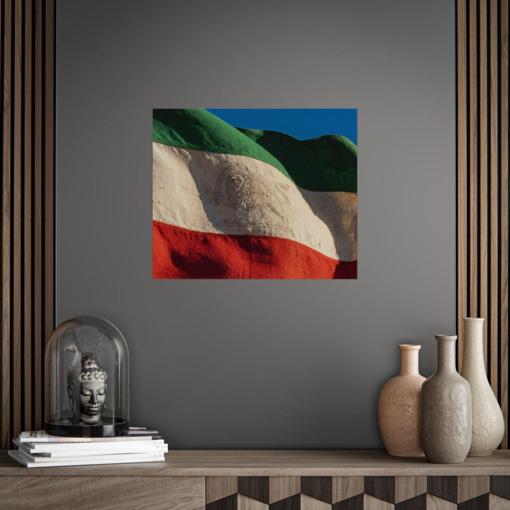 Unframed Poster - Persian Flag