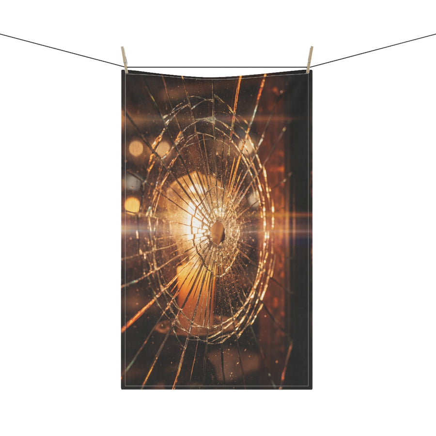 Tea Towels - Cinematic Amber Glow