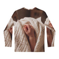 Langarmshirt – Weiche, minimalistische Schicht