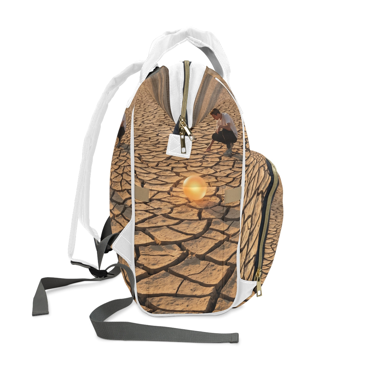Desert Mirage Multifunctional Diaper Backpack
