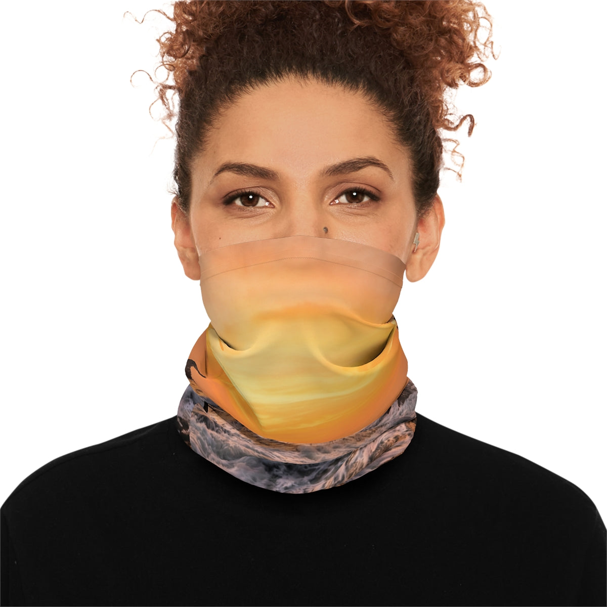 Neck Gaiter - Ocean Sunrise Horizon