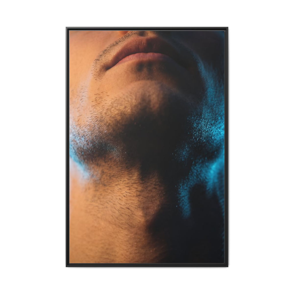 Framed Matte Canvas - Neon Noir
