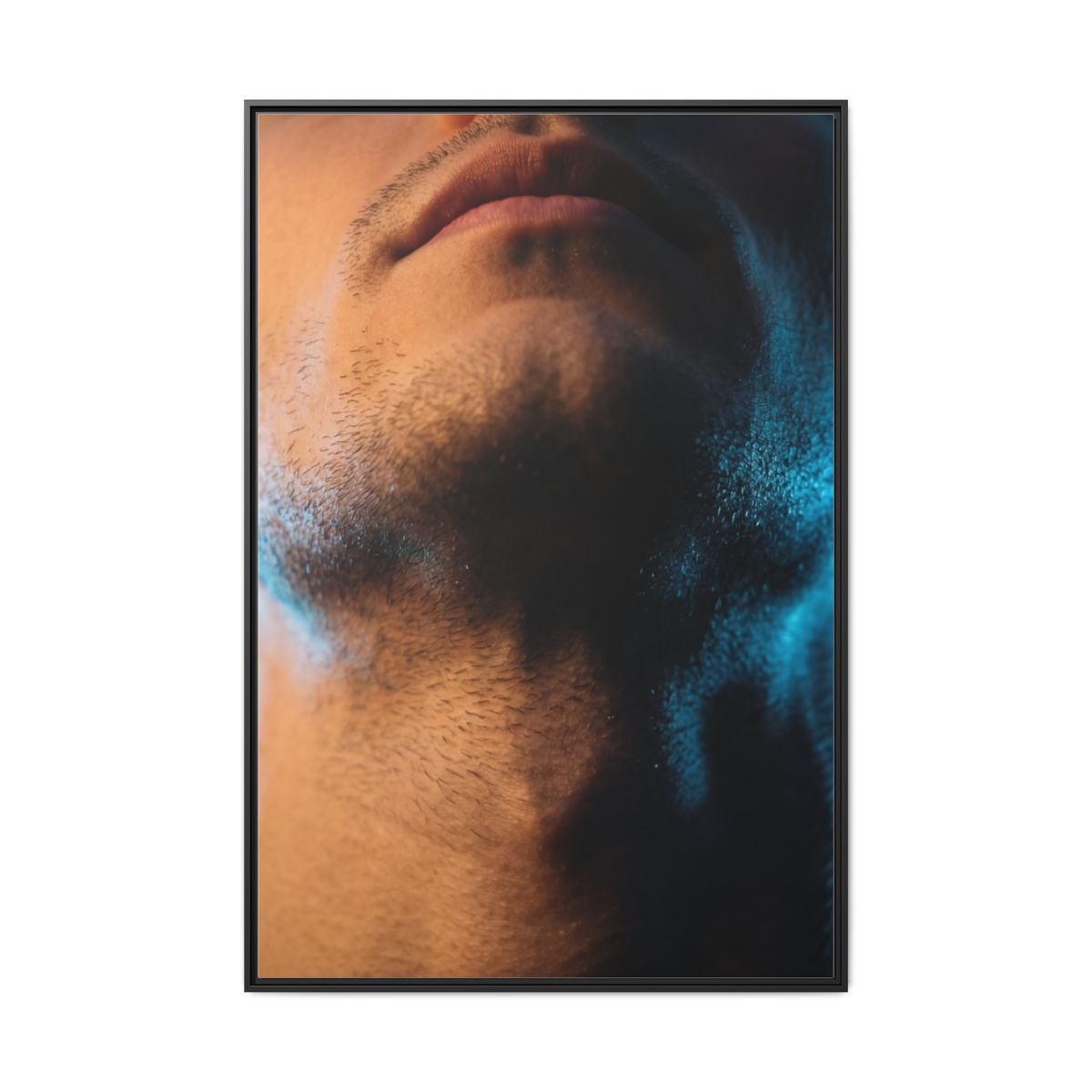 Framed Matte Canvas - Neon Noir