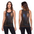 Unisex Tank Top - Shadowed Alleyway Mystery Art Print |...