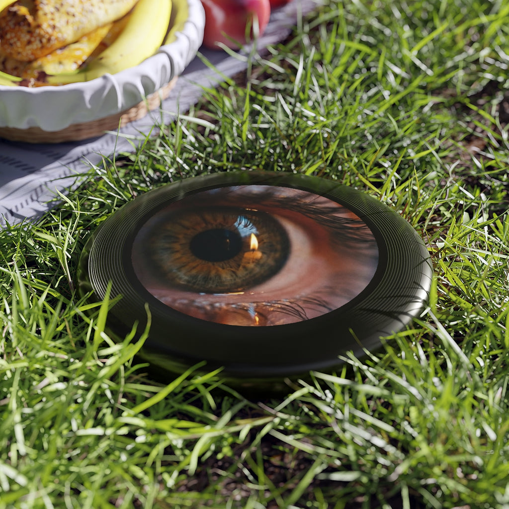 Wham-O Frisbee - Amber Iris Reflection Fine Art Print |...