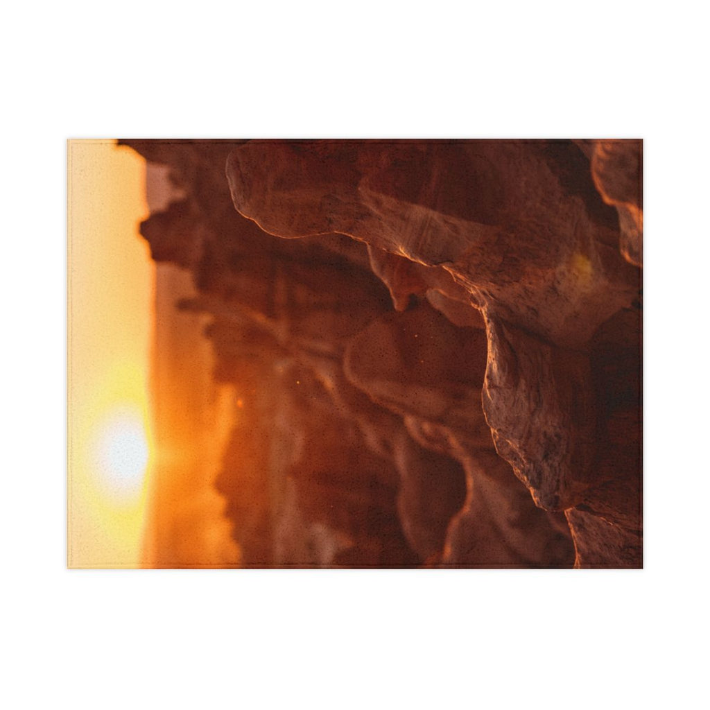 Desert Sunset Canyon Toddler Blanket
