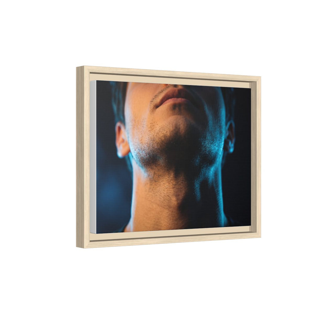 Framed Matte Canvas - Neon Noir