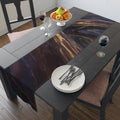 Table Runner - Midnight Glare Abstract | Echovira Gallery