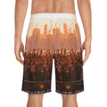 Men's Board Shorts - City Lights Festival | Echovira Gallery