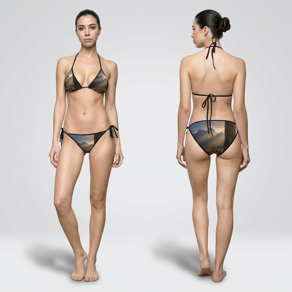Women's Bikini - Golden Hour Peaks