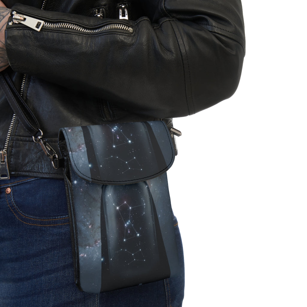 Small Cell Phone Wallet - Cosmic Sentinel Orion... |...