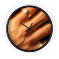 Wall Clock - Amber Pulse | Echovira Gallery