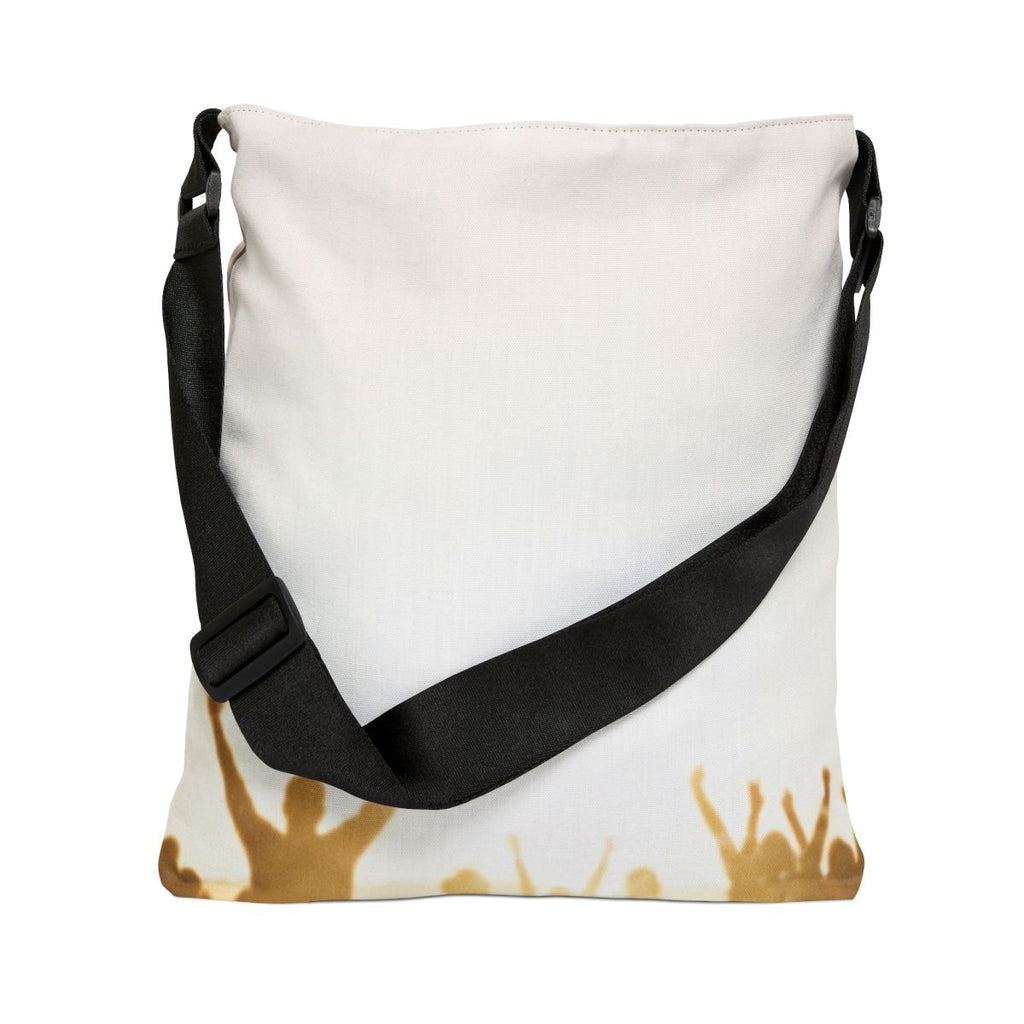 Golden Hour Crowd Adjustable Tote Bag