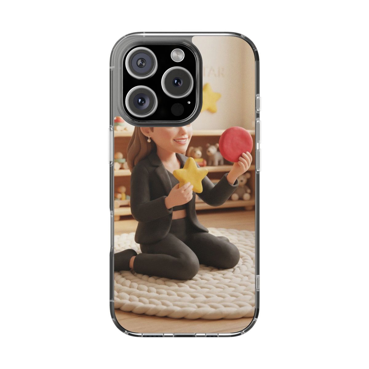 Clear Impact-Resistant Cases - Clear Phone Case - Sculpted...