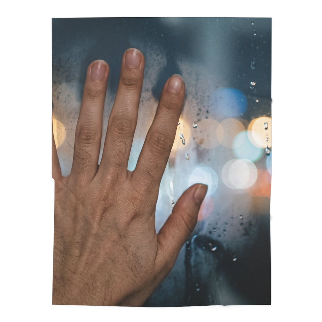 Rainy City Baby Swaddle Blanket