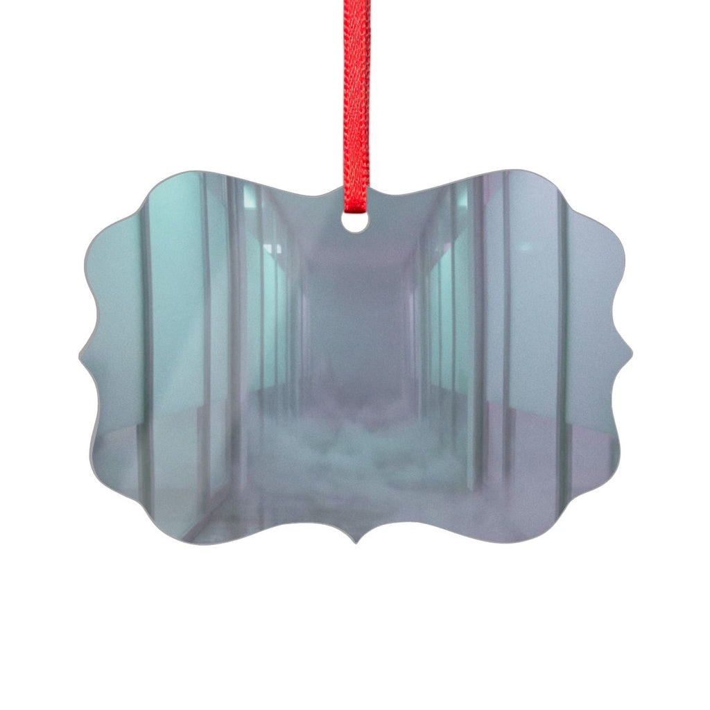 Liminal Corridor Acrylic Ornament | Echovira Gallery