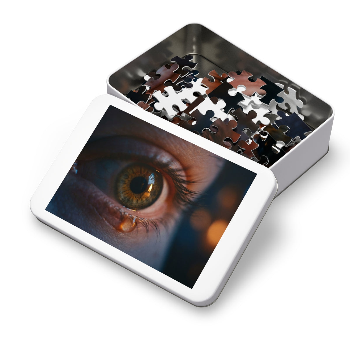 Jigsaw Puzzle with Tin - Luminous Tear