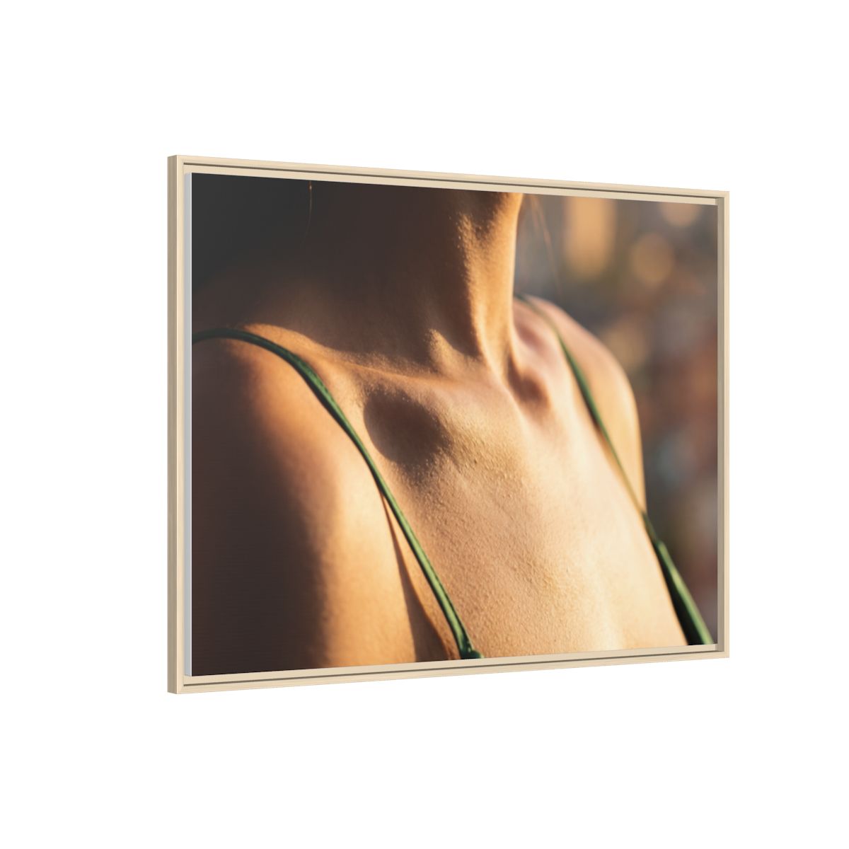 Matte Canvas Framed - Golden Hour Portrait