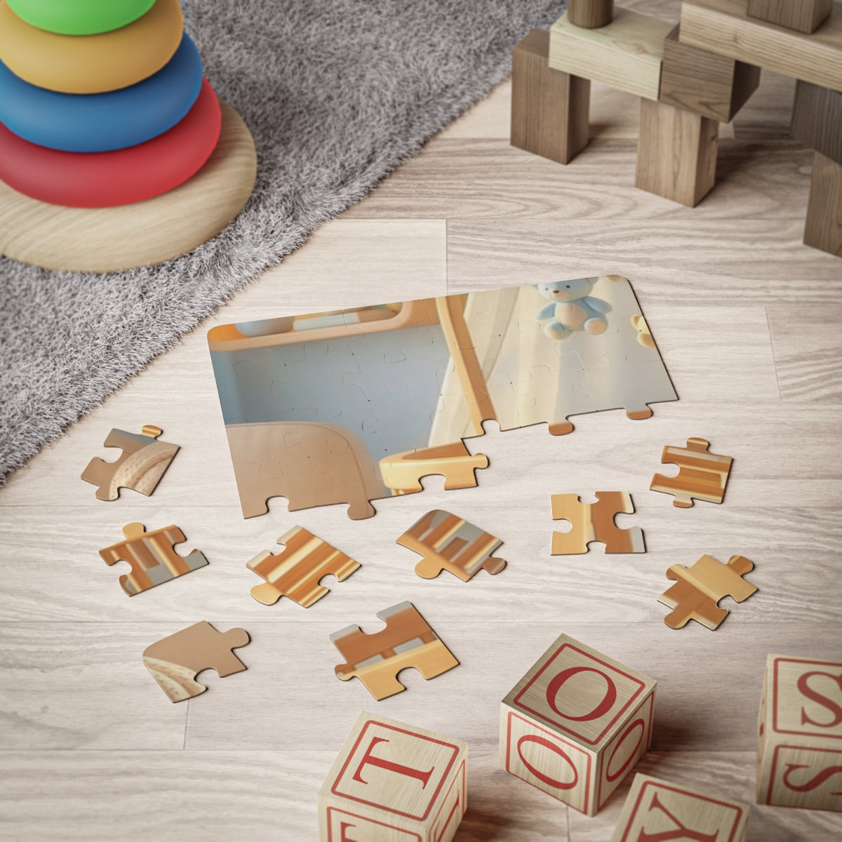 Kids' Puzzle, 30-Piece - Dreamy Serene Nursery Art |...