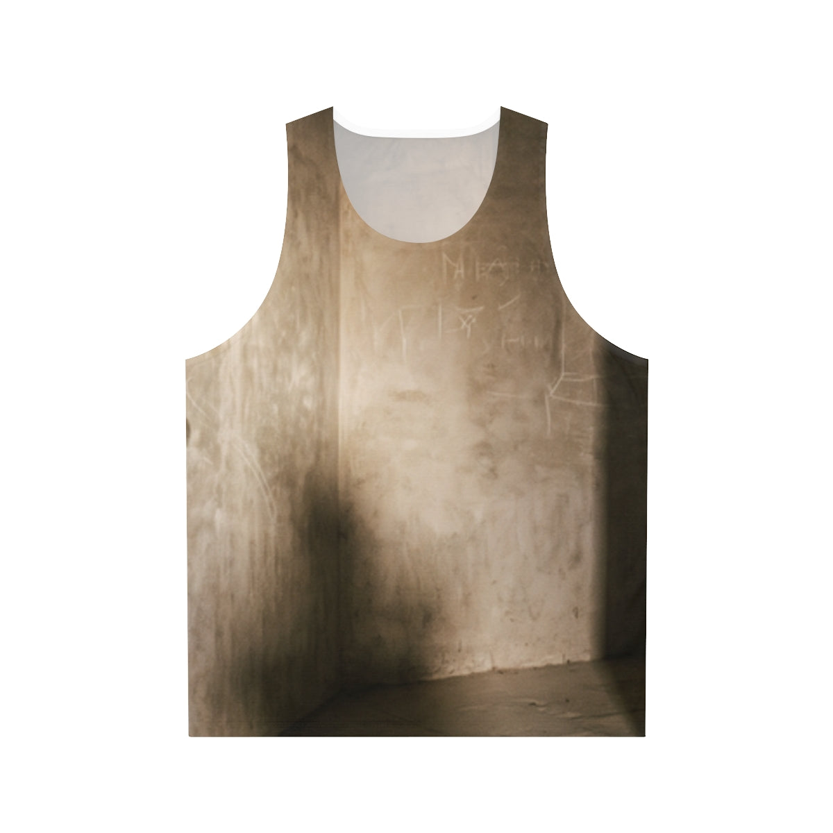 Unisex Tank Top - Shadows of the Citadel moody architectural...
