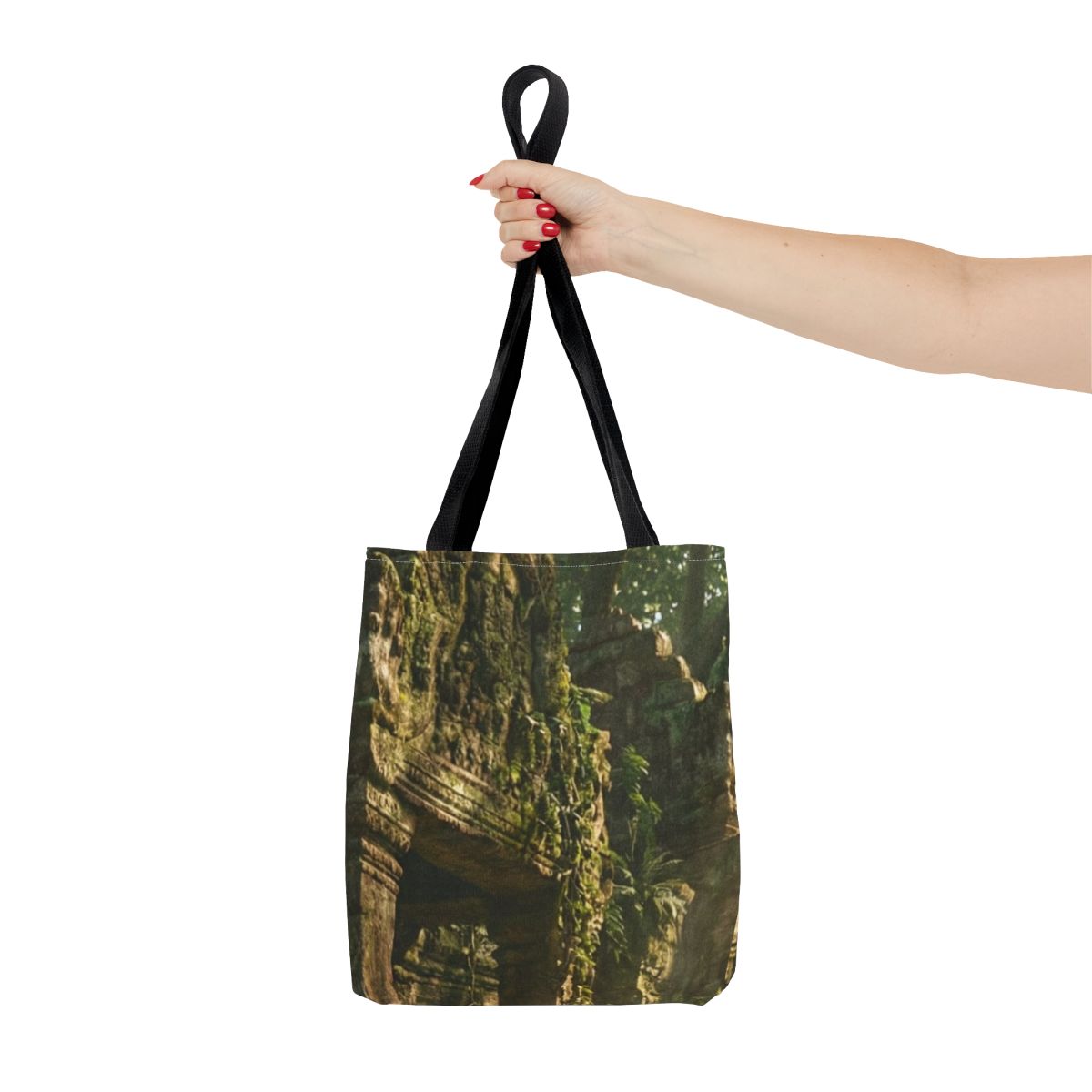 Tote Bag - Ancient Jungle Sanctuary | Echovira Gallery