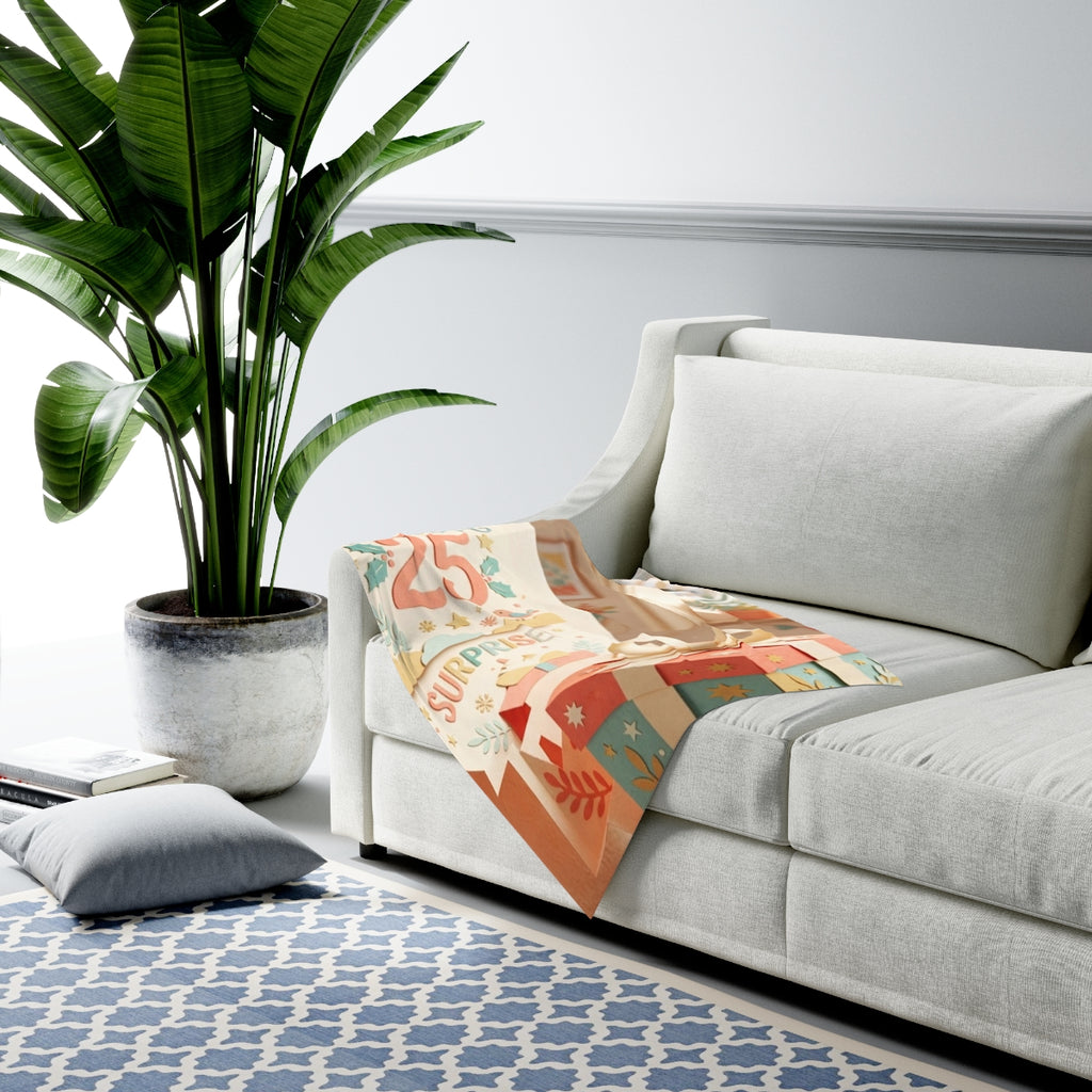 Baby Swaddle Blanket - Winter Surprise | Echovira Gallery