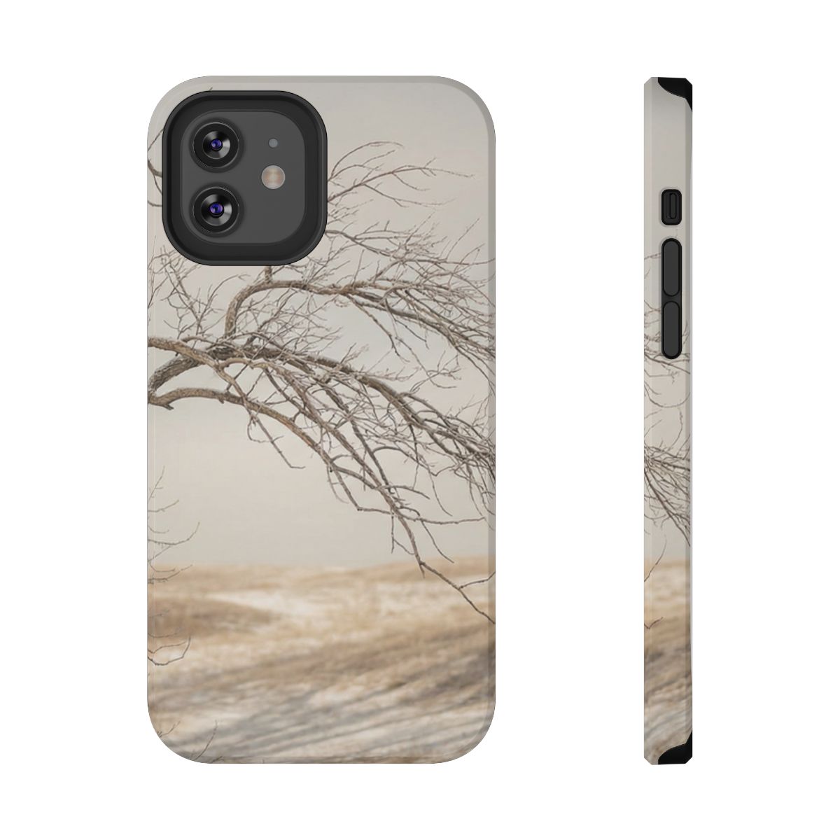 Impact-Resistant Cases - Tough Phone Case - Winter Tree Vibe— sizes part 1/2