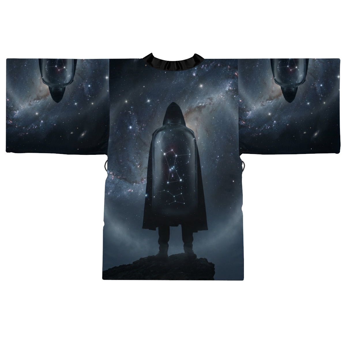 Orion Constellation Long Sleeve Kimono Robe