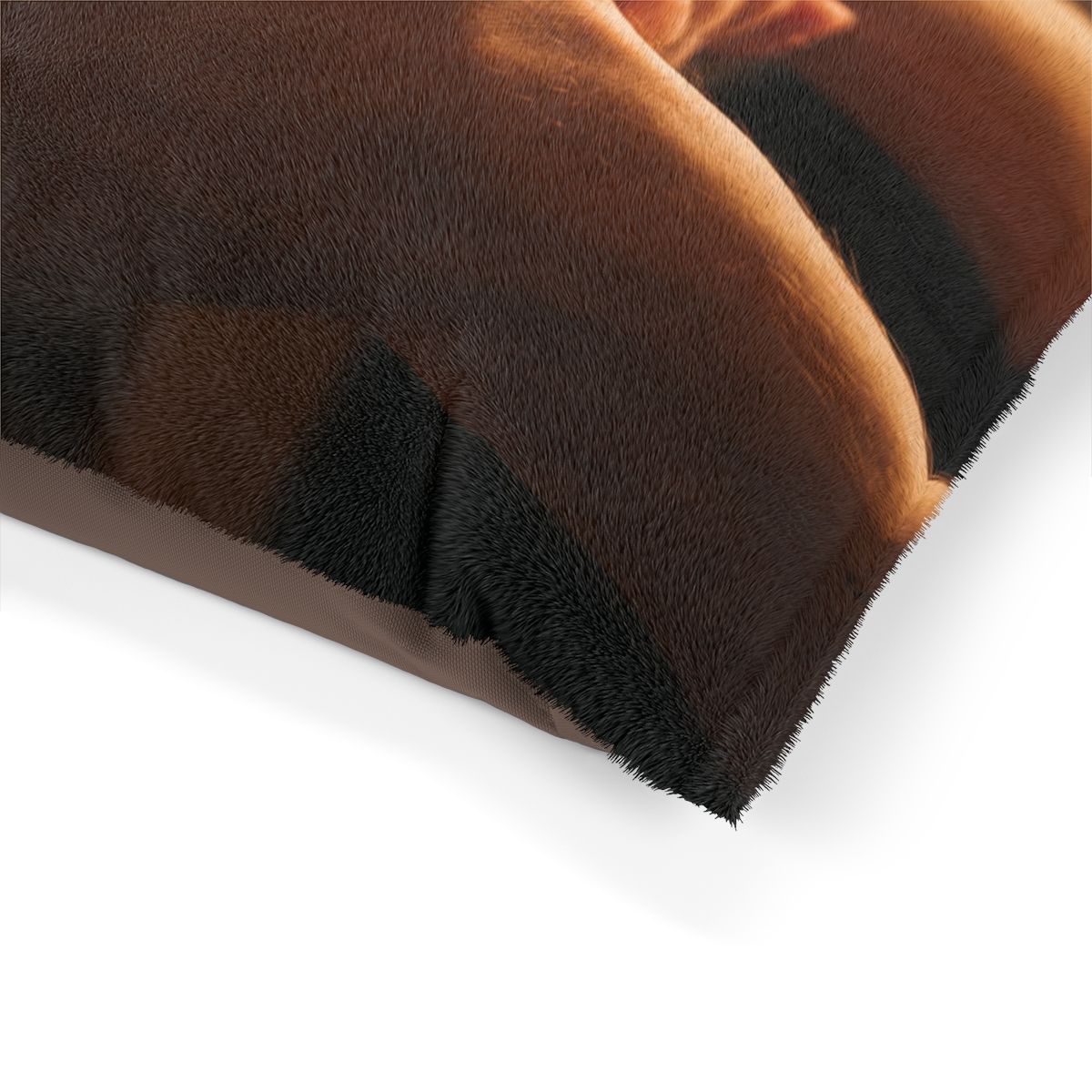 Pet Bed - Quiet Comfort Holding Hands Cozy Portrait |...