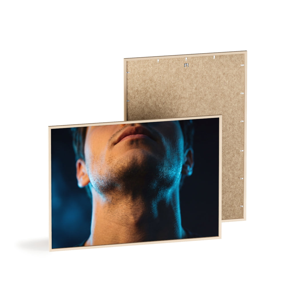 Wooden Framed Poster - Midnight Glow