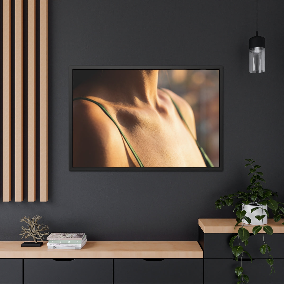 Framed Poster - Sunlit Muse Gallery Art