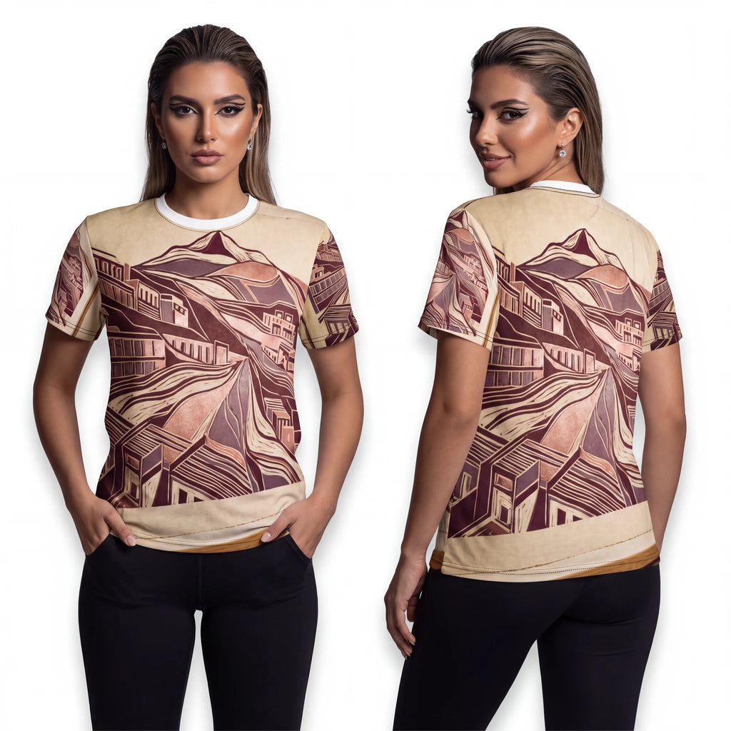 Mountain Village Cut & Sew Tee