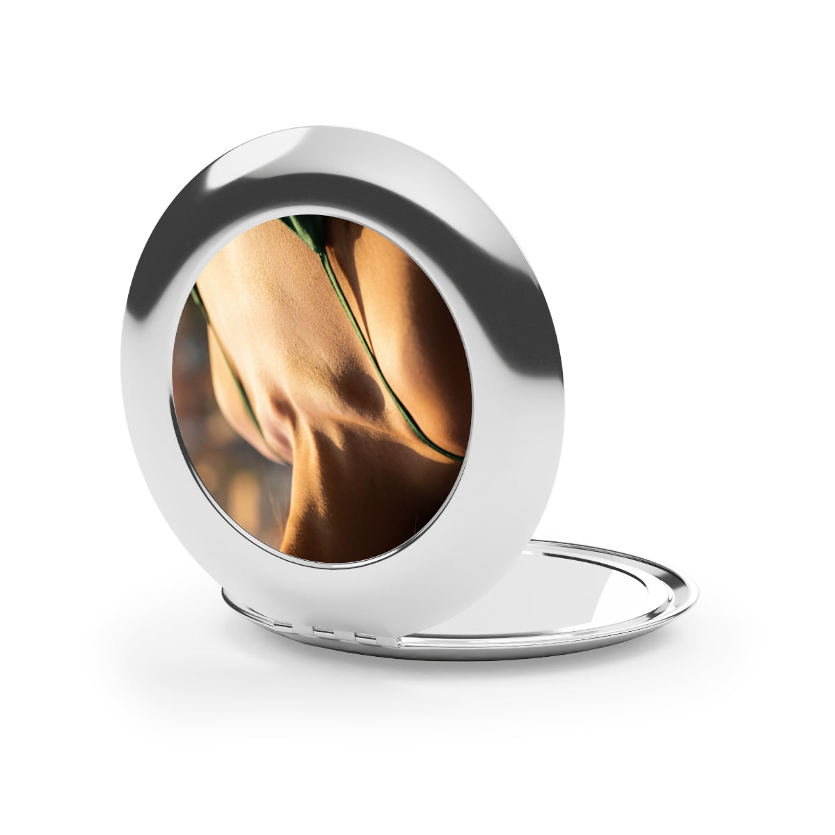 Compact Mirror - Cinematic Emerald Touch-Up