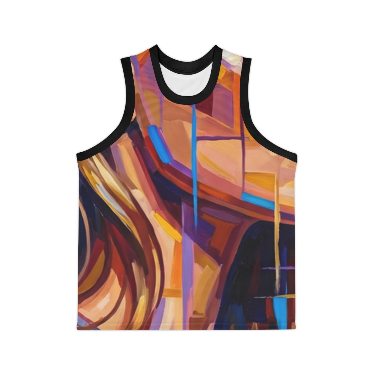 Men's Basketball Jersey - Shattered Elegance | Echovira...