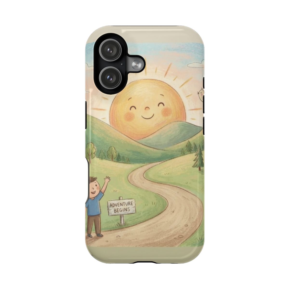 Impact-Resistant Case - Smiling Sun Adventure | Echovira...