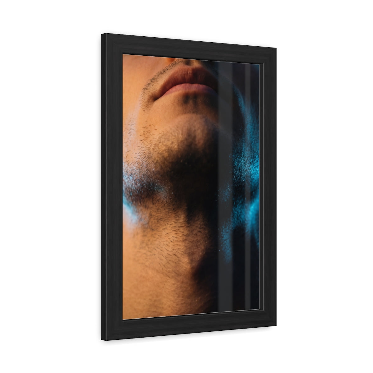Framed Poster - Cinematic Urban Wall — Portrait