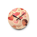Acrylic Wall Clock - Storybook Haven | Echovira Gallery